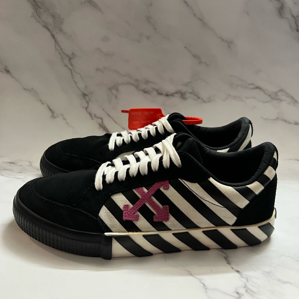 “OFF-WHITE” Mens Low Vulcanized Sneakers